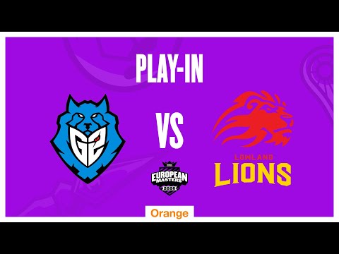 G2 ARCTIC vs LowLand Lions - EUROPEAN MASTERS - PLAY-IN DIA 1
