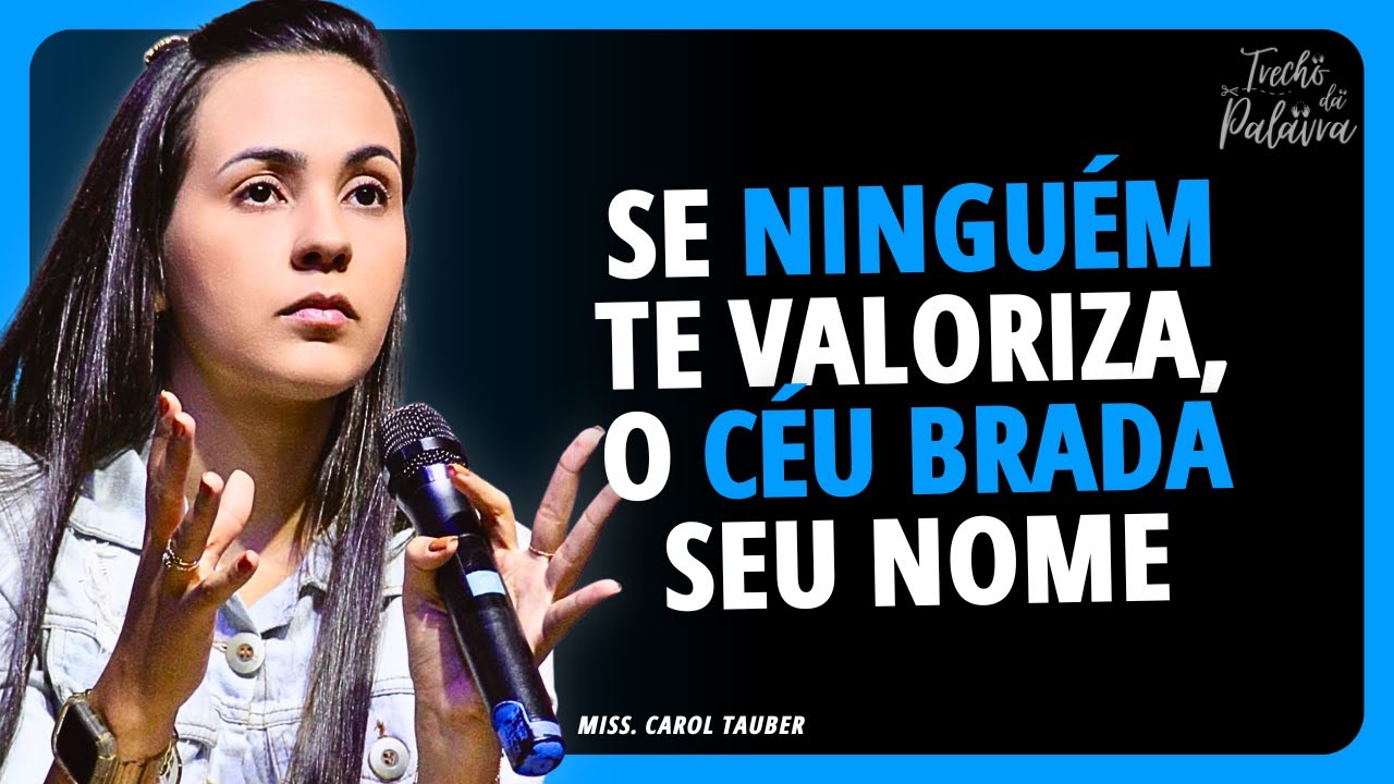 ESQUECIDO PELA TERRA, ESCOLHIDO POR DEUS | Carol Tauber