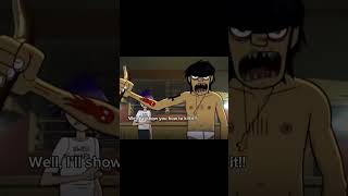STOP IT BANGING!! #fyp #Gorillaz #2D #Murdoc #Russle #Eel