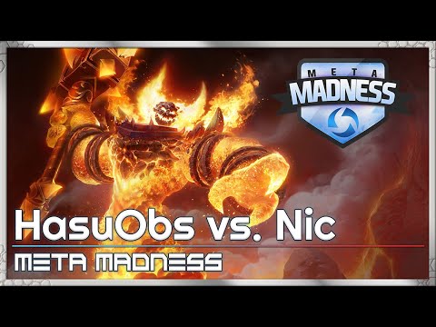 HasuObs vs. Nic - META Madness - Heroes of the Storm Tournament