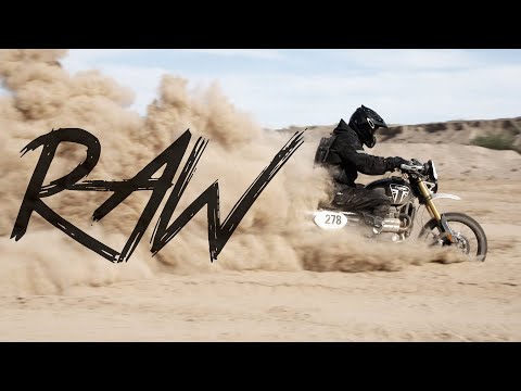 RAW - Triumph Scrambler 1200XE Mexican 1000 Racebike