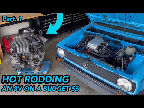 Mk1 Golf 2.0 ABA Swap / HOT RODDING A 2.0L 8V / LOW BUCK POWER / Volkswagen VW Rabbit Citi Cabrio