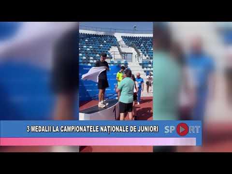 3 medalii la Campionate Naționale de Juniori U20