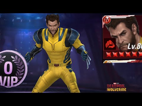 Tier 4 Wolverine F2P Tested - Marvel Future Fight