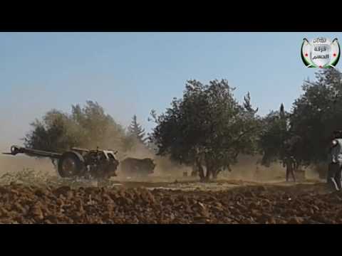 استهداف حاجز أبو كاسر في ريف درعا بالمدفعية من قبل فرقة الحسم