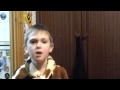 Мой любимый братик поёт песню " 4 пацана".mp4 