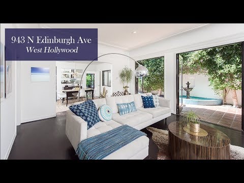 SOLD | West Hollywood Turn-Key Spanish Bungalow | 943 N Edinburgh Ave