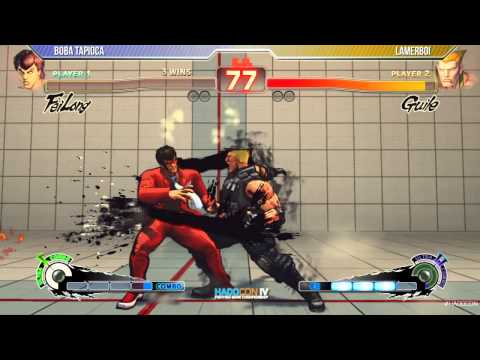 HADOCON IV (SSFIV:AE 2012) - Boba Tapioca (Fei Long) vs. Lamerboi (Guile)