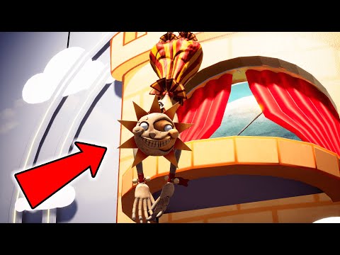 How SUNDROP jumps from 3ed person View? (FNAF Security Breach)