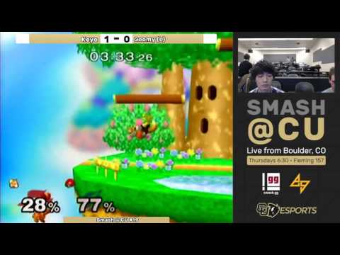 Smash @ CU #19: Keyo vs. Goomy (GF)