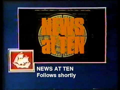 Westward Evening Interval Junction into News At Ten (6th May 1977)