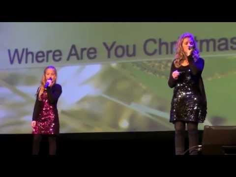 Where Are You Christmas - Faith Hill (cover by Michaela and Hannah Clarke)