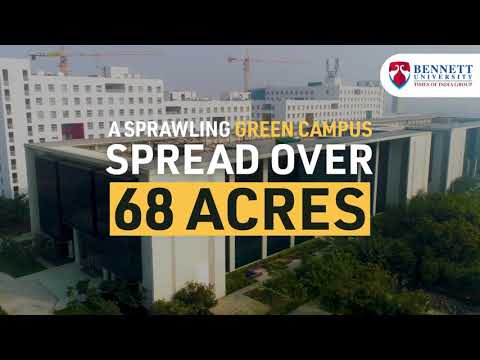 Bennett University Greater Noida Academic Building video thumbnail 2