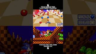 Tails World Trio - Tails x Sonic x Knuckles | Sonic Mania + Classic Heroes | #shorts #sonicshorts