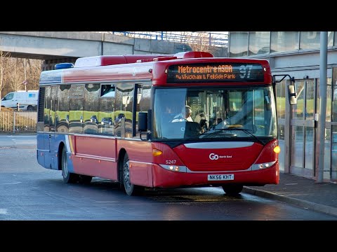 Epic Scania Beast: Go North East 5247 (NK56KHT) Scania CN230UB/Scania Omnicity