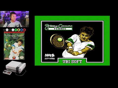 10MG Plays Jimmy Connors Tennis on NES