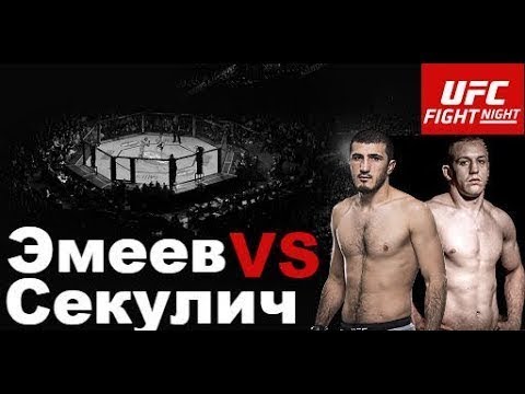 Прогноз на бой Эмеев-Секулич на турнире UFC Fight Night Moscow/ #ПрогнозОтГнусавого 6