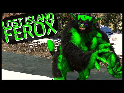 LOST ISLAND FEROX'S ONLY LOCATION | HOW TO TAME THEM