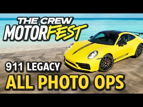 All 911 Legacy Photo Ops (911 Views) - The Crew Motorfest