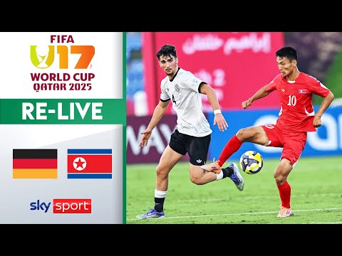 RE-LIVE | Deutschland - Nordkorea | FIFA U17-Weltmeisterschaft 2025 | 2. Spieltag