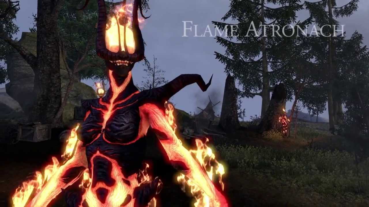 Creating ESO: The Flame Atronach - YouTube