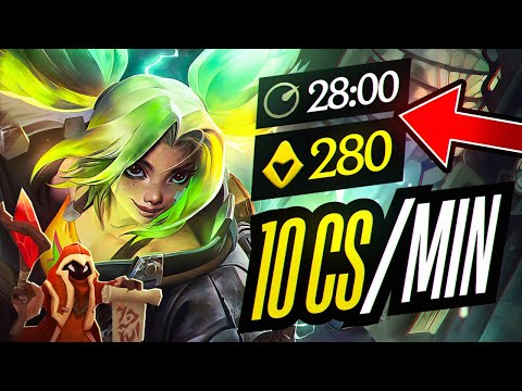 Learn to get 10 CS PER MINUTE 😎✅