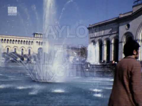 Yerevan, the Republic Square, Armenia (1975)