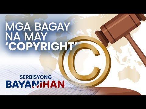 Anu-anong mga bagay ang protektado ng copyright?