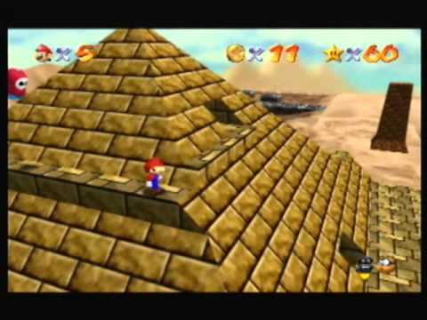 Let's Play Super Mario 64 Part 9 - Lengthy Desert Raid