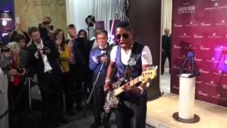 Jermaine Jackson Guinness world record 2016 at Baselworld
