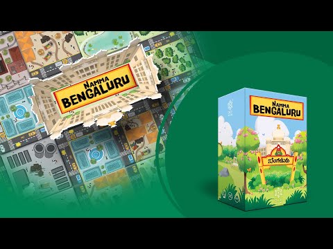 NAMMA BENGALURU - First Unboxing Video & Game Play Overview by Dice Toy Labs