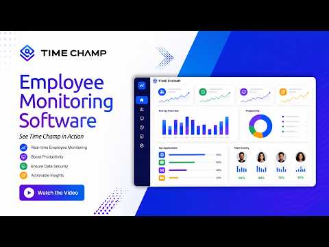 Employee Monitoring Dashboard Demo | Time Champ Software 2026