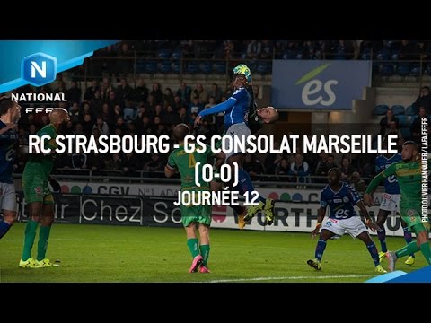 J12 : RC Strasbourg - Marseille Consolat (0-0), le résumé