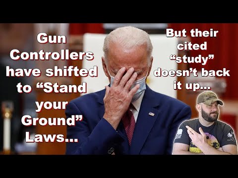 Gun Controllers now have "stand your ground" laws in their crosshairs... but the "study" is WEAK... Thumbnail