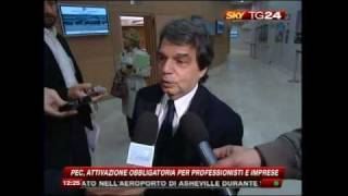 Il Ministro Brunetta presenta la Posta Elettronica Certificata