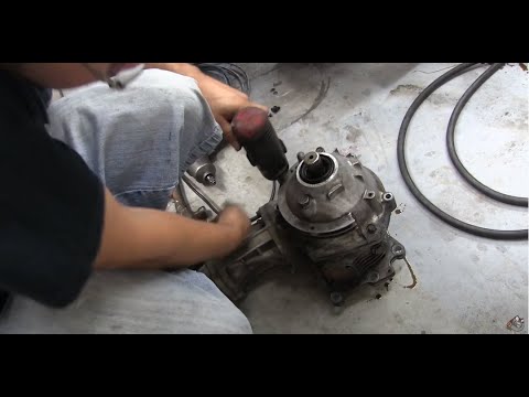 Swapping the OEM Mitsubishi Lancer Evolution 8 differential with an RS