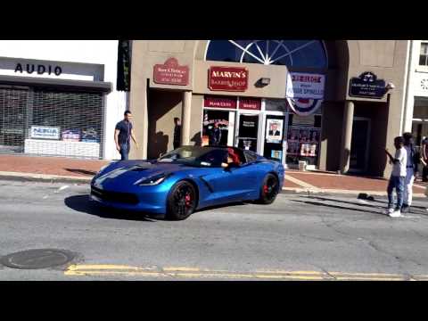 Corvette C7 Stingray Revving Up