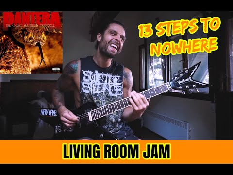 PANTERA - 13 STEPS TO NOWHERE / LIVING ROOM JAM 🔥 live playthrough by ATTILA VOROS