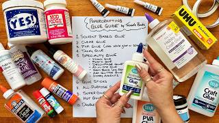 Perfect Glue for Papercrafting | GLUE GUIDE