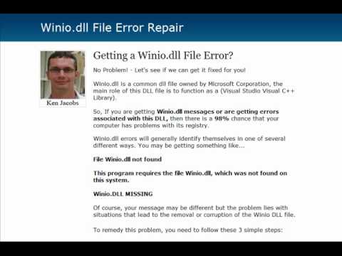 Winio.dll Error Fix - Winiodll.com
