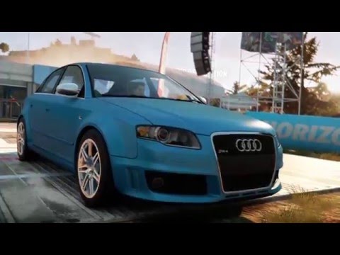 Forza horizon 2 audi rs4 test drive ep#1