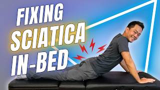 SCIATICA Relief STRETCHES in BED | No More Back Pressure Pain