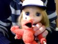 Tommy With Her New Toy