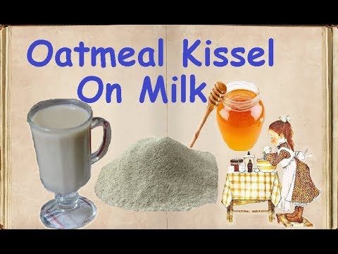 Oatmeal Kissel On Milk / Book of recipes / Bon Appetit