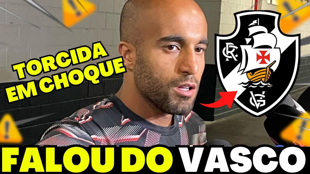 🚨RAPAZ DE DEUS🚨DEPOIS DA DERROTA DO VASCO LUCAS MOURA DIZ ISSO.