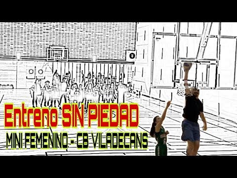 Entreno SIN PIEDAD con el MINI FEMENINO del CB VILADECANS || FLOPPBALL