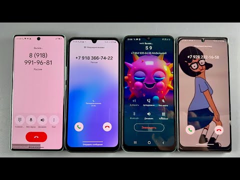 Incoming Call Samsung Galaxy A24 + Samsung Galaxy Note 20 + Redmi A3X + Fossibot S3