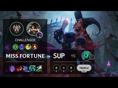 Miss Fortune Support vs Thresh - BR Challenger Patch 10.10