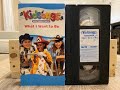 Opening Closing To Kidsongs What I Want To Be 2002 VHS