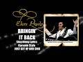 Elvis 1975 Bringin' It Back HQ Lyrics